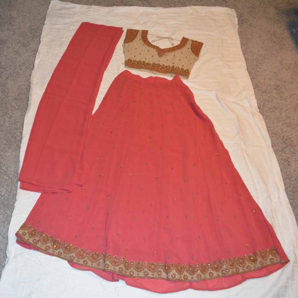 Beautiful Indian Rose Gown